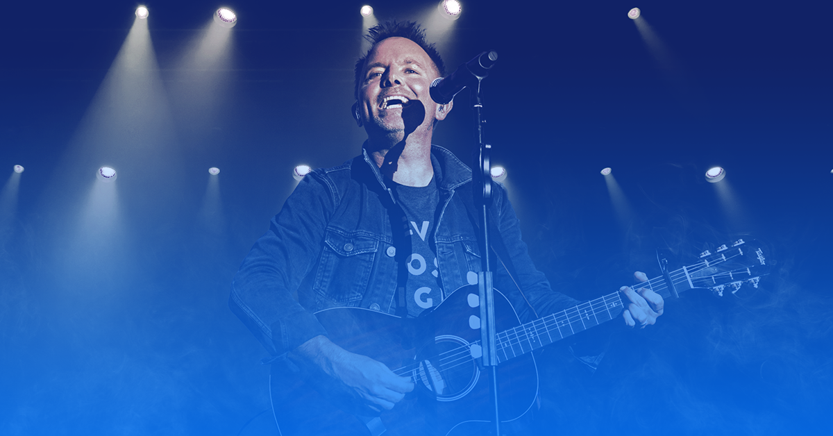 Chris Tomlin @ Bridgestone Arena in Nashville, TN on April 15, 2022
