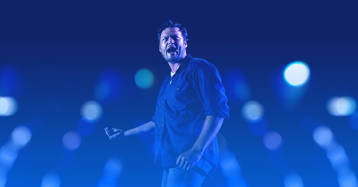 Blake Shelton Red River Valley Fair in West Fargo, ND on July 12, 2024